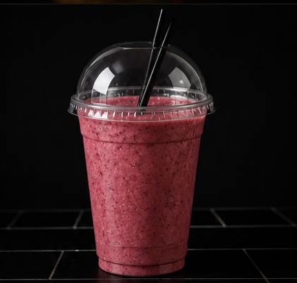 Pomegranate Strawberry Blueberry Smoothie